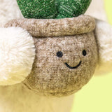 Lapin Crème Avec Plante-Jellycat-JLC-BB3PLA-CLÉMENT