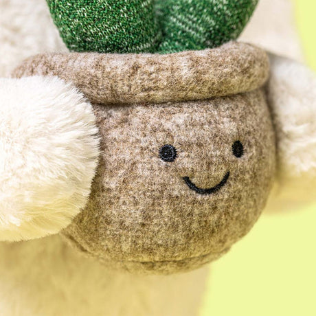 Lapin Crème Avec Plante-Jellycat-JLC-BB3PLA-CLÉMENT
