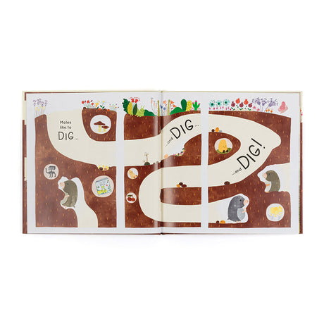 Muswell Mole and the Buried Treasure Book-Jellycat-JLC-BK4MUZ-CLÉMENT
