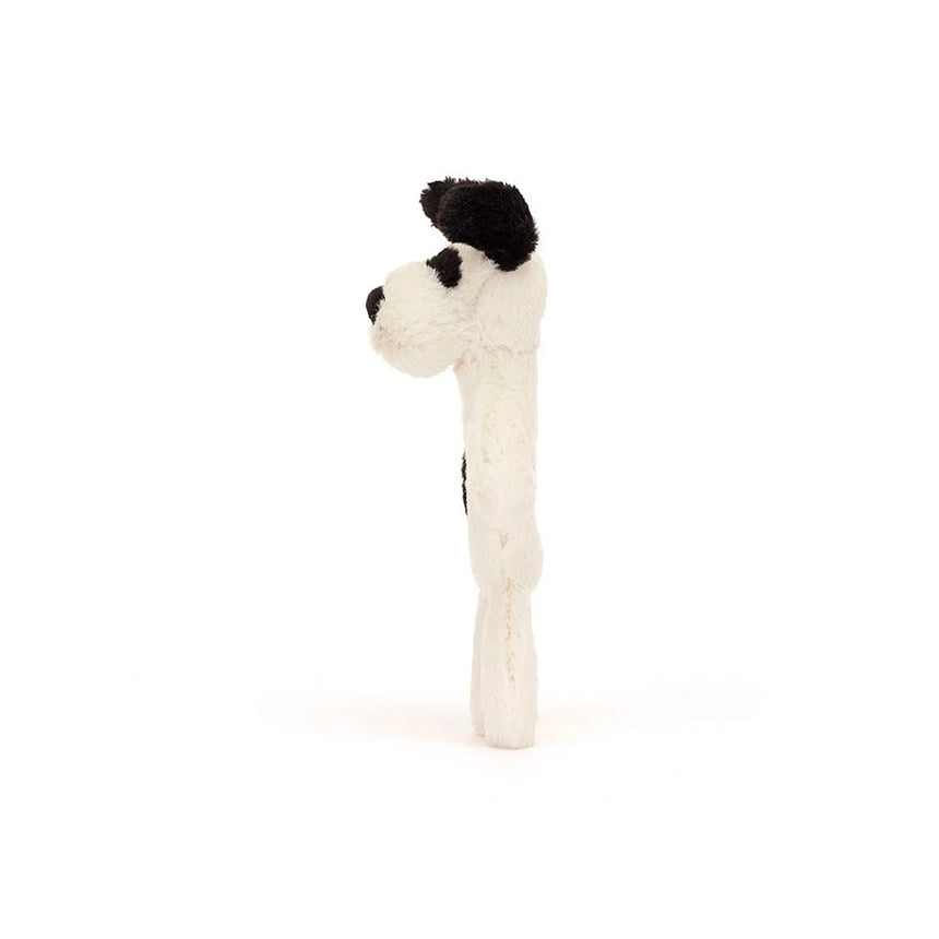 Peluche Hochet Chiot Noir & Crème-Jellycat-JLC-BRR4BCP-CLÉMENT