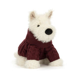 Chien scottish Munro « Pull d’hiver »-Jellycat-JLC-MUN2JUM-CLÉMENT