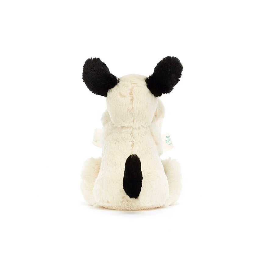 Doudou Éveil Chiot Noir & Crème-Jellycat-JLC-STH4BCP-CLÉMENT