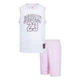 Ensemble de 2 Pièces Jersey Jordan 23 4-6ans-Jordan-Rose-4-JOR-35C919-A9Y-CLÉMENT