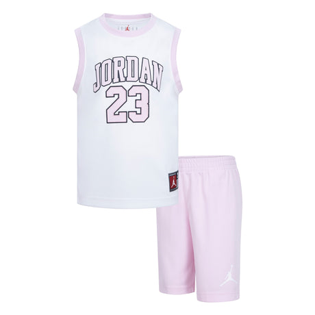 Ensemble de 2 Pièces Jersey Jordan 23 4-6ans-Jordan-Rose-4-JOR-35C919-A9Y-CLÉMENT