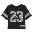T-shirt Floral Lace 7-16ans-Jordan-Noir-S-JOR-45G053-G0T-CLÉMENT