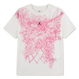 T-shirt Mj Net Bouquet 7-16ans-Jordan-Ivoire-S-JOR-45G291-782-CLÉMENT