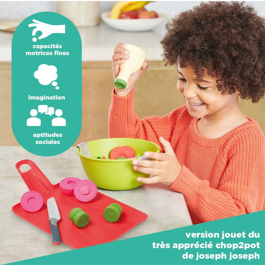Ensemble de Jeu de Cuisine - Planche à découper et Saladier-Clement - Equipement-JOS-75752-CLÉMENT