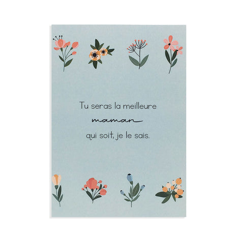 Carte De Souhait La Meilleure Maman-Jubanou-JUB-BM-GC-CLÉMENT