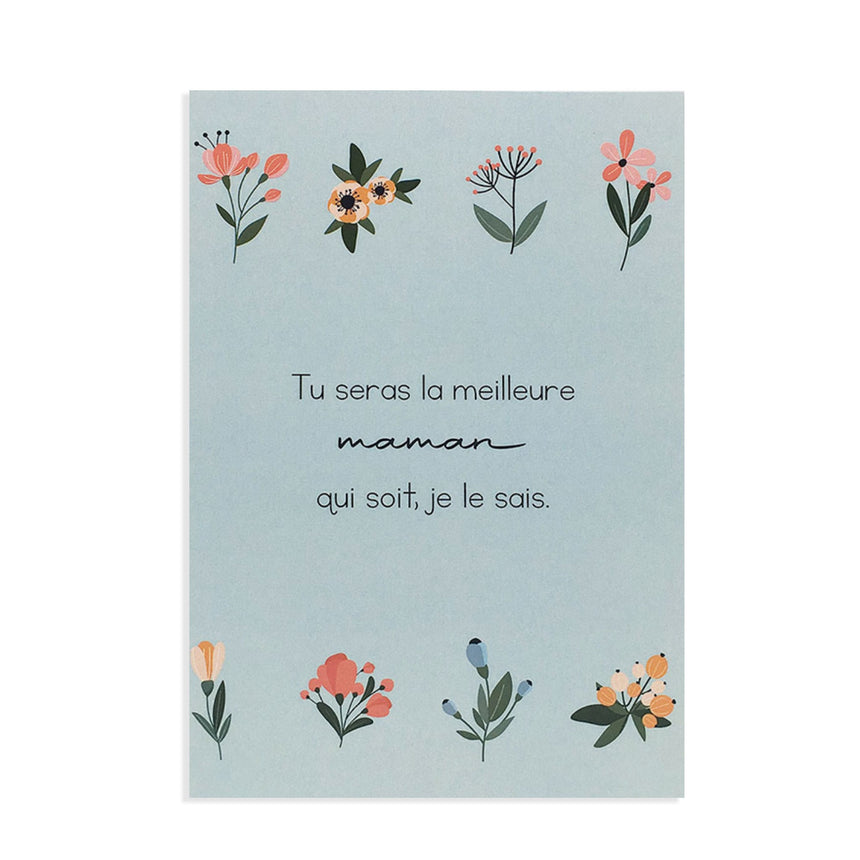 Carte De Souhait La Meilleure Maman-Jubanou-JUB-BM-GC-CLÉMENT