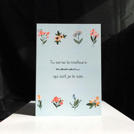 Carte De Souhait La Meilleure Maman-Jubanou-JUB-BM-GC-CLÉMENT