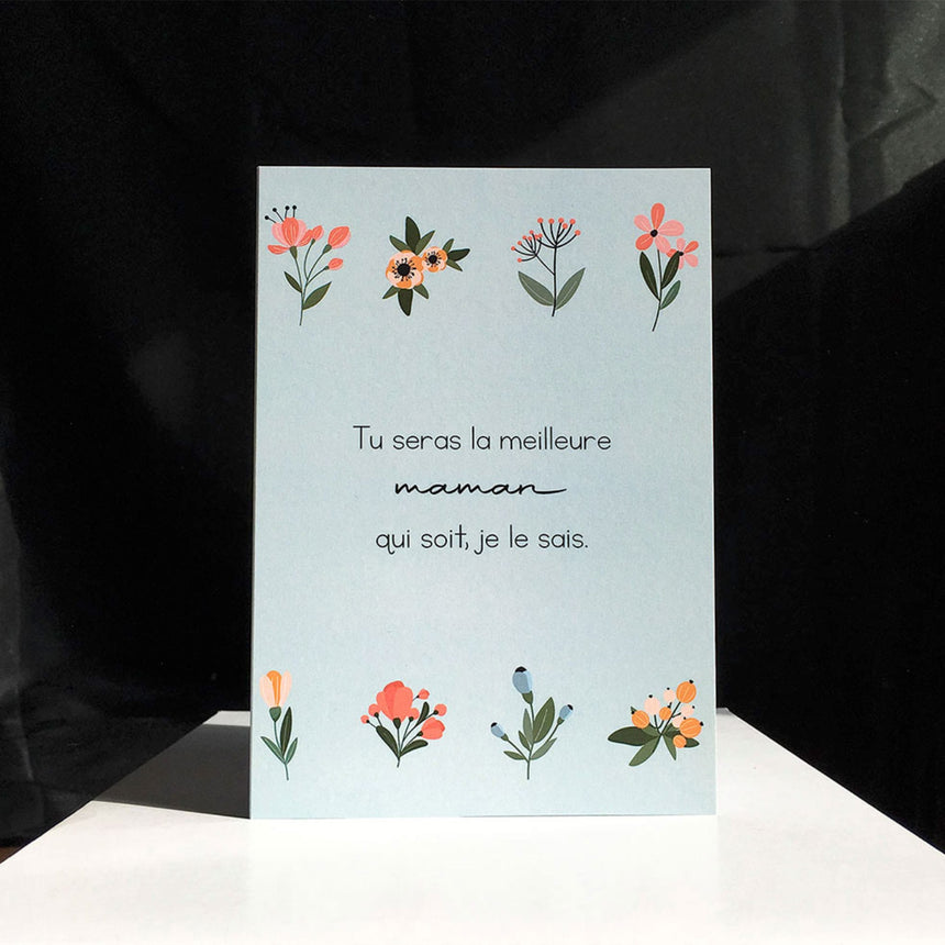 Carte De Souhait La Meilleure Maman-Jubanou-JUB-BM-GC-CLÉMENT