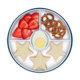 Assiette Compartiment Ventouse OXO Tot - Marine-Oxo Tot-KAO-61121100-CLÉMENT