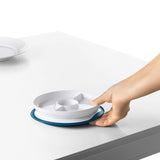 Assiette Compartiment Ventouse OXO Tot - Marine-Oxo Tot-KAO-61121100-CLÉMENT