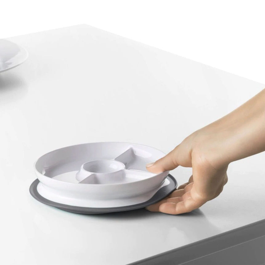 Assiette à Compartiments - Gris-Oxo Tot-KAO-61154100-CLÉMENT
