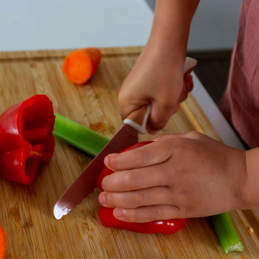 Couteau Sécuritaire pour Enfant - Rose-Kiddikutter-KDD-KK-DP-CLÉMENT