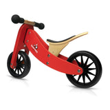 Vélo d'Équilibre 2 en 1 Tiny Tot - Rouge-Kinderfeets-KDF-KDF-03623-CLÉMENT
