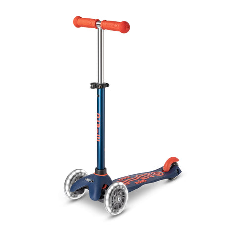 Trottinette LED Mini MICRO Deluxe - Bleu-Micro-KIB-MMD118-CLÉMENT