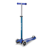 Trottinette LED Maxi MICRO Deluxe - Bleu / Blanc-Micro-KIB-MMD132-CLÉMENT