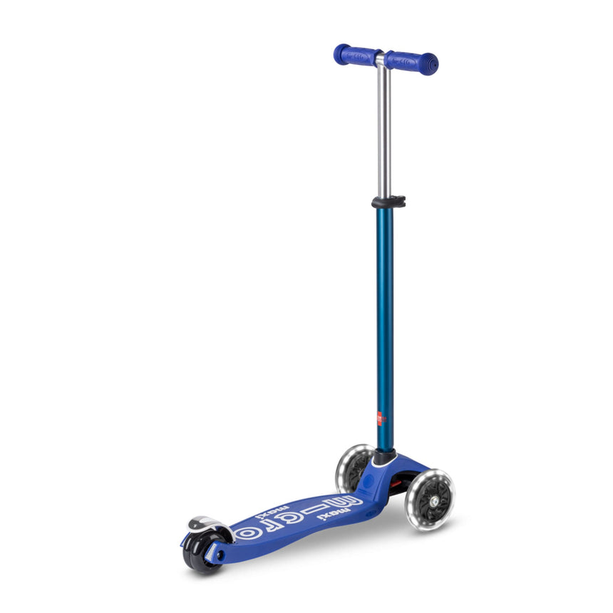 Trottinette LED Maxi MICRO Deluxe - Bleu / Blanc-Micro-KIB-MMD132-CLÉMENT