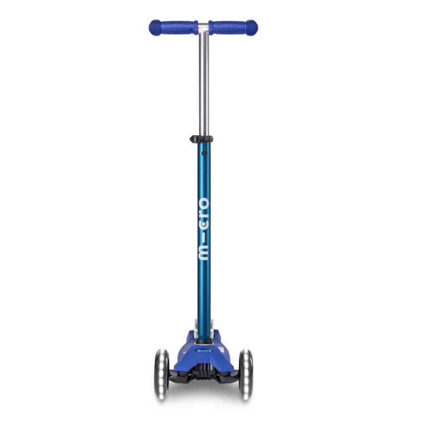 Trottinette LED Maxi MICRO Deluxe - Bleu / Blanc-Micro-KIB-MMD132-CLÉMENT