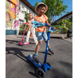 Trottinette LED Maxi MICRO Deluxe - Bleu / Blanc-Micro-KIB-MMD132-CLÉMENT
