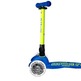 Trottinette Mini Pliable Del - Jaune Néon / Bleu-Micro-KIB-MMD240-CLÉMENT