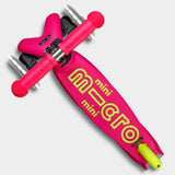 Trottinette Mini Pliable Del - Jaune Néon / Rose-Micro-KIB-MMD243-CLÉMENT