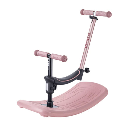 Trottinette Mini Rock&go LED - Dusty Rose-Micro-KIB-MMD386-CLÉMENT