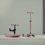 Trottinette Mini Rock&go LED - Dusty Rose-Micro-KIB-MMD386-CLÉMENT