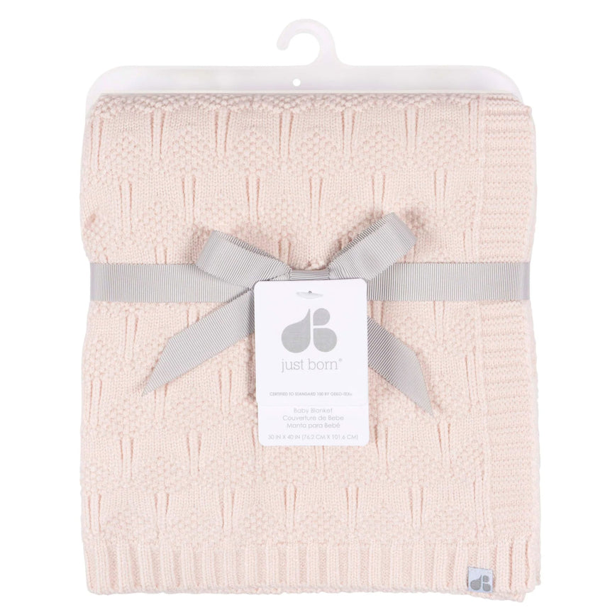 Couverture En Tricot - Rose-Just Born-KIC-GCW60556-CLÉMENT