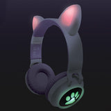 Casque Bluetooth Lumineux - Chat-Kid Jouets-KIJ-247HPBTKT-CLÉMENT