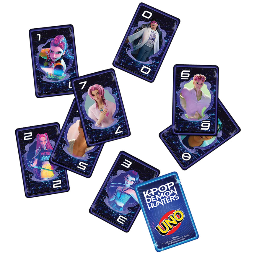 Jeu Uno Les Guerrières K-pop-Kid Jouets-KIJ-595JRV01-CLÉMENT