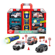 Dickie - Ensemble de Micro Véhicules de Sauvetage-Kid Jouets-KIJ-965371-4024-CLÉMENT