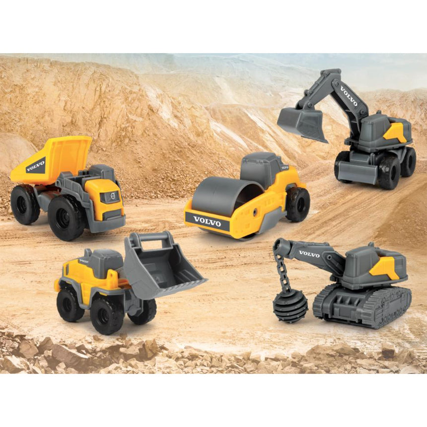 Volvo Micro Workers 5 Pièces-Kid Jouets-KIJ-965372-2008-CLÉMENT