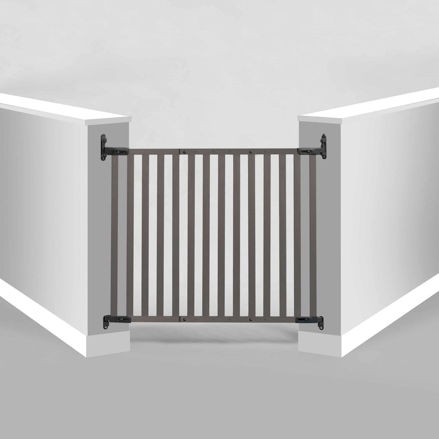 Barrière Angle Mount Bambou - Gris-Kidco-KIU-G2304-CLÉMENT