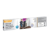 Barrière Quick Install Safeway® - Haut des Escaliers-Kidco-KIU-RTA2043-CLÉMENT
