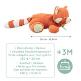Peluche Lestée Panda Roux-Kaloo-KLO-K206002-CLÉMENT