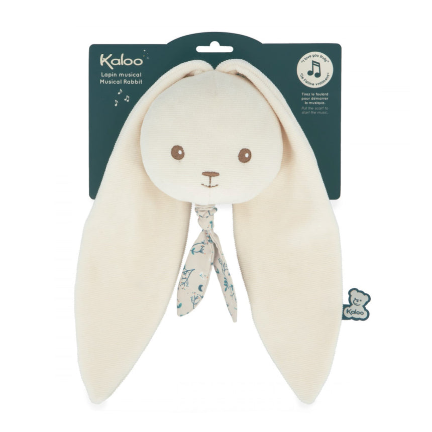 Peluche Musicale Lapin Crème-Kaloo-KLO-K218028-CLÉMENT