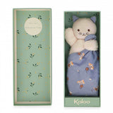 Doudou Chat Carré Douceur - Lila-Kaloo-KLO-K226004-CLÉMENT