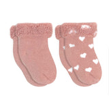 Bas (2) Nouveau-né - Ratine Rose Cœurs-Kushies-Rose-0-3 m-KOO-SK6550318-CLÉMENT