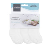 Bas Ratine (6) Nouveau-Né - Blanc-Kushies-KOO-SK676000-CLÉMENT