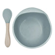 Cuillère et Bol en Silicone Siliscoop - Aqua-Kushies-KUS-F119-SEASP-CLÉMENT