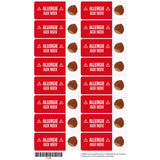 Étiquettes Allergie - Noix-Clement - Impressions-LAB-ECALL-NOIX-CLÉMENT