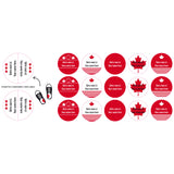 Étiquettes Personnalisées Mini - Canada Édition Spéciale-Clement - Impressions-LAB-ECMINI-CANAD-CLÉMENT
