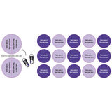 Étiquettes Personnalisées Mini - Mauve-Clement - Impressions-LAB-ECMINI-MAUVE-CLÉMENT