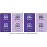 Étiquettes Personnalisées Mini - Mauve-Clement - Impressions-LAB-ECMINI-MAUVE-CLÉMENT