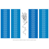 Étiquettes Essentiel - Scolaire bleue-Clement - Impressions-LAB-ECNOM-ECOLEB-CLÉMENT