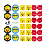 Étiquettes Essentiel - Émojis-Clement - Impressions-LAB-ECNOM-EMOJI-CLÉMENT