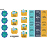Étiquettes Garderie - Océan-Clement - Impressions-LAB-ECNOM-G-OCEA-CLÉMENT