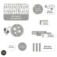 Étiquettes Essentiel - Motifs gris-Clement - Impressions-LAB-ECNOM-GRIS-CLÉMENT